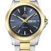 Swiss Military SMP36040.28 – Χρυσό και ασημί ελβετικό ρολόι για άνδρες