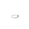 Ασημένιο δαχτυλίδι με ζιργκόν Swarovski